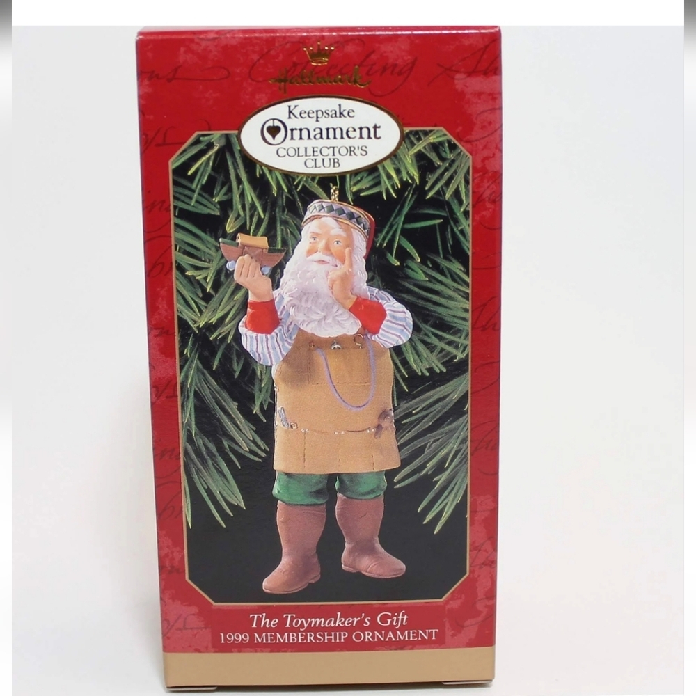 Hallmark Keepsake “The Toymaker’s Gift” Ornament 1999 Collector’s Club - Picture 7 of 10